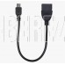 RITMIX RCC-010 OTG кабель, MicroUSB-USB-AF, 0,1m, медный