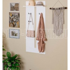 МЕБЕЛЬ-КОМПЛЕКС НАЙС Вешалка навесная исп. 2 Белый РЕ МЕБЕЛЬ-КОМПЛЕКС НАЙС Вешалка навесная исп. 2 Белый РЕ