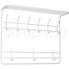 ЗМИ 2х ярусная с полкой 80 Белая ВСП 9