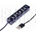 REXANT (18-4107) РАЗВЕТВИТЕЛЬ USB НА 7 ПОРТОВ, ЧЕРНЫЙ