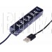 REXANT (18-4107) РАЗВЕТВИТЕЛЬ USB НА 7 ПОРТОВ, ЧЕРНЫЙ