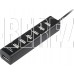 REXANT (18-4107) РАЗВЕТВИТЕЛЬ USB НА 7 ПОРТОВ, ЧЕРНЫЙ