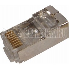 REXANT (05-1023) РАЗЪЕМ RJ-45 (8P8C) ПОД ВИТУЮ ПАРУ, FTP, 5E