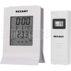 REXANT (70-0595) МЕТЕОСТАНЦИЯ С БЕСПРОВОДНЫМ ВЫНОСНЫМ ДАТЧИКОМ REXANT (70-0595) МЕТЕОСТАНЦИЯ С БЕСПРОВОДНЫМ ВЫНОСНЫМ ДАТЧИКОМ