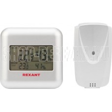 REXANT (70-0596) S3341BF ТЕРМОМЕТР ЭЛЕКТРОННЫЙ С ЧАСАМИ И БЕСПРОВОДНЫМ ВЫНОСНЫМ ДАТЧИКОМ REXANT (70-0596) S3341BF ТЕРМОМЕТР ЭЛЕКТРОННЫЙ С ЧАСАМИ И БЕСПРОВОДНЫМ ВЫНОСНЫМ ДАТЧИКОМ