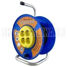 GLANZEN EB-50-018, на катушке, c/з, 4 роз - 50м