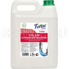 FOREST CLEAN Гель для устранения засоров TURBO 5 л FOREST CLEAN Гель для устранения засоров TURBO 5 л