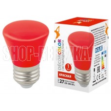 VOLPE (UL-00005638) LED-D45-1W/RED/E27/FR/С BELL