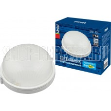 UNIEL (UL-00006771) UWL-R01 100W/E27 IP54 WHITE Круг