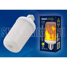 UNIEL LED-L60-6W/FLAME/E27/FR PLD01WH
