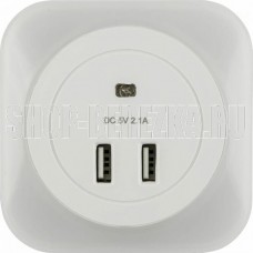 UNIEL (UL-00007348) DTL-321 White/Sensor/2USB