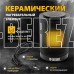 DENZEL DTFC-1200 Тепловентилятор электрический керамический , 3 режима, вентилятор, нагрев 600/1200 Вт 96418