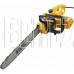 DENZEL EDS-2200 Пила цепная электрическая , 2.2 кВт,продольная, шина 45 см, шаг 3/8, паз 1.3 мм, 62 звена 95619