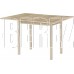 ЭЛЕГИЯ Стол обеденный раскладной ЛДСП ПН (Бесцветный (Лак),Дуб Сонома) (1 кор.)