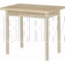ЭЛЕГИЯ Стол обеденный раскладной ЛДСП ПН (Бесцветный (Лак),Дуб Сонома) (1 кор.)