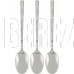 MALLONY Набор ложек столовых ROMA, 3 шт (007373)
