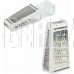 MALLONY Терка двугранная IDEA с контейнером, 21,5 см (нерж. сталь, пластик) (103340)