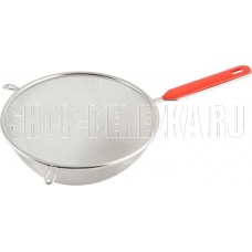 MALLONY Дуршлаг из нерж стали с пластик. ручкой Tagliatelle, диа 20 см (985506)