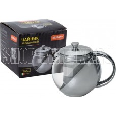 MALLONY Чайник заварочный MENTA-500, объем: 500 мл, корпус/фильтр из нерж стали (910109)