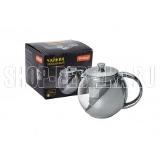 MALLONY Чайник заварочный MENTA-500, объем: 500 мл, корпус/фильтр из нерж стали (910109)