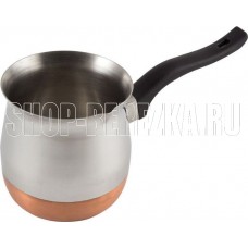 MALLONY Кофеварка стальная с медным дном 1000 мл, модель CW-1000C (турка/молочник) (985215)