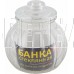 MALLONY Стеклянная банка для сыпучих продуктов с крышкой BOLLA, объем: 1.3 л (003608)