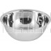 MALLONY Миска Bowl-Roll-24, объем 2500 мл, из нерж стали, зеркальная полировка, диа 24 см (003278)