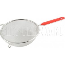 MALLONY Дуршлаг из нерж стали с пластик. ручкой Tagliatelle, диа 18,5 см (985505)