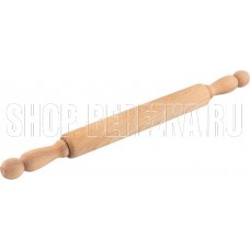 MALLONY Скалка 40 см с вращающимися ручками, бук (005543)