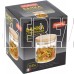 MALLONY Стеклянная банка для сыпучих продуктов с крышкой BAMBU, объем: 0,45 л (004451)
