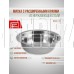 MALLONY Миска Bowl-15, объем 0,5 л, с расширенными краями, из нерж стали, зеркальная полировка, диа 15 см (985890)