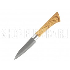 MALLONY Нож с пластиковой рукояткой под дерево FORESTA для овощей 9 см (103564)