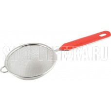 MALLONY Дуршлаг из нерж стали с пластик. ручкой Tagliatelle, диа 10 см (985501)