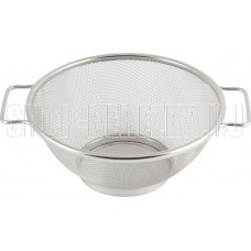 MALLONY Дуршлаг из нерж стали с боковыми ручками Macaroni, диа 22 см (985513)