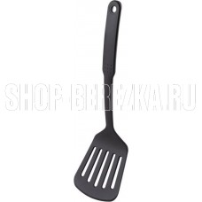 MALLONY Лопатка с отверстиями (черный нейлон), CUOCO, 31*9 cм (003587)