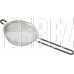 MALLONY Сито-дуршлаг SETACСIO, диам. 18 см (нерж. сталь, силикон.рукоятка) (985528)