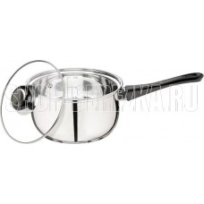 MALLONY Ковш с крышкой BAK, объем 1,9 л, из нерж.стали и с бакелитовой ручкой (009356)