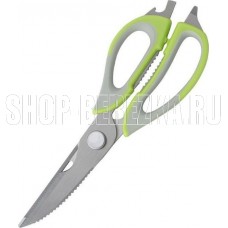 MALLONY Ножницы кухонные многофункциональные KS-128С с чехлом, 22,8 см (920104)