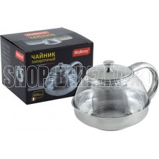 MALLONY Чайник заварочный MENTA-600, объем: 600 мл, корпус/фильтр из нерж стали (910110)