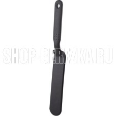 MALLONY Лопатка кондитерская (черный нейлон), CUOCO, 32.5*4 cм (003591)