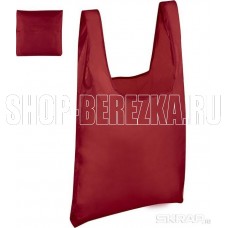 РЫЖИЙ КОТ Сумка складная 37*55см Basic бордовая (104369)