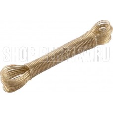 РЫЖИЙ КОТ Шнур бельевой металл 10 м., суперпрочный (171167)
