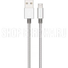 MORE CHOICE (4627151192000) K31m USB (m)-microUSB (m) 1.0м - серебро