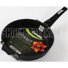 МЕЧТА 024802 Гранит black 24см со съемной ручкой