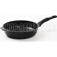 МЕЧТА 22802И Гранит black Induction Pro 22см несъемная ручка