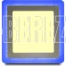 SMARTBUY (SBLSq-DLB-13-3K-B) 13w/3000K+B