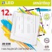 SMARTBUY (SBL-SqSDL-12-65K) 12w/6500K