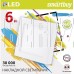 SMARTBUY (SBL-SqSDL-6-65K) 6w/6500K