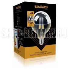 SMARTBUY (SBL-G95ChromeArt-7-30K-E27) 7W/3000/E27