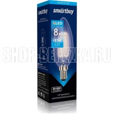 SMARTBUY (SBL-C37F-8-40K-E14) 8W/4000/E14
